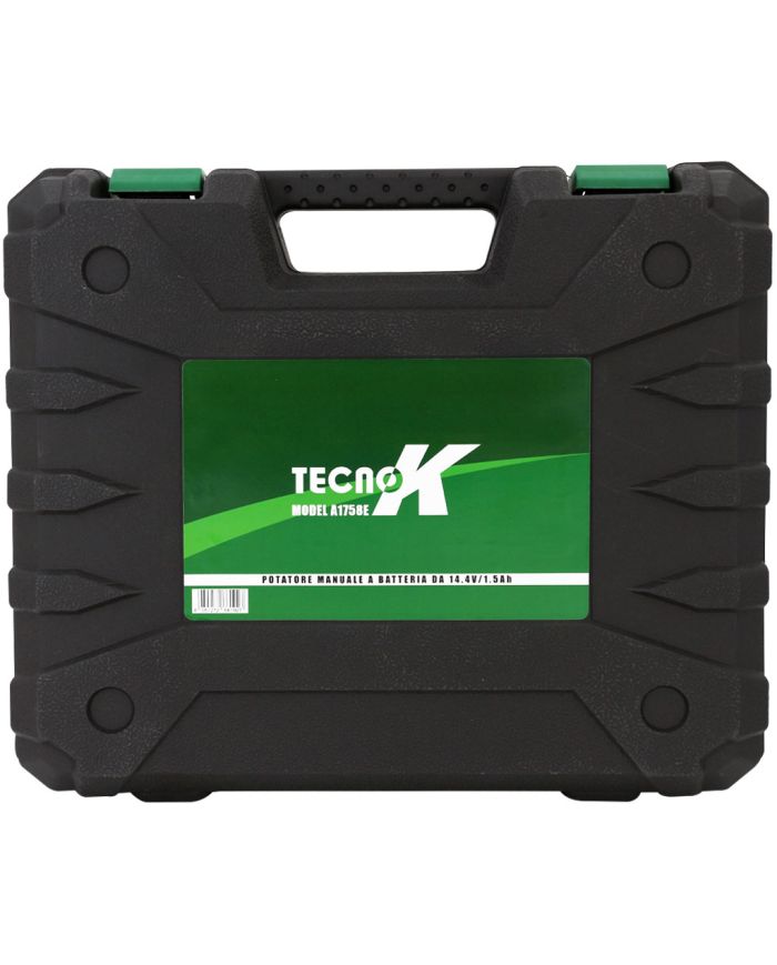 Potatore TecnoK Al Litio Da 14.4 V - 1.5 Ah, Diametro Di Taglio 100 mm