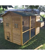 Pollaio In Legno XXXXL