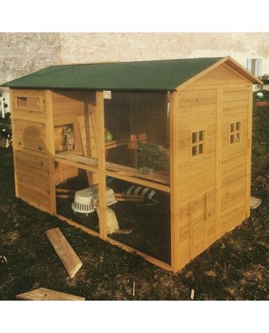 Pollaio In Legno XXXXL