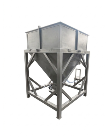 Insacchettatrice Pesatrice Semiautomatica Cereali Sementi Legumi Elettrica Acciaio Inox