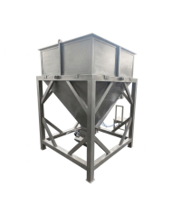 Insacchettatrice Pesatrice Semiautomatica Cereali Sementi Legumi Elettrica Acciaio Inox