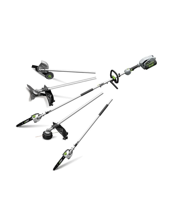 Kit Multiutesile MHBC1204E EGO POWER+ Decespugliatore Tosasiepi Potatore Tagliabordi Batteria 5 Ah