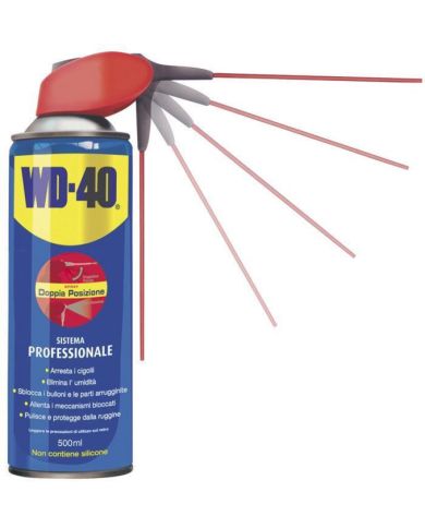 Lubrificante Spray Multiuso WD-40 Professionale 500 Ml