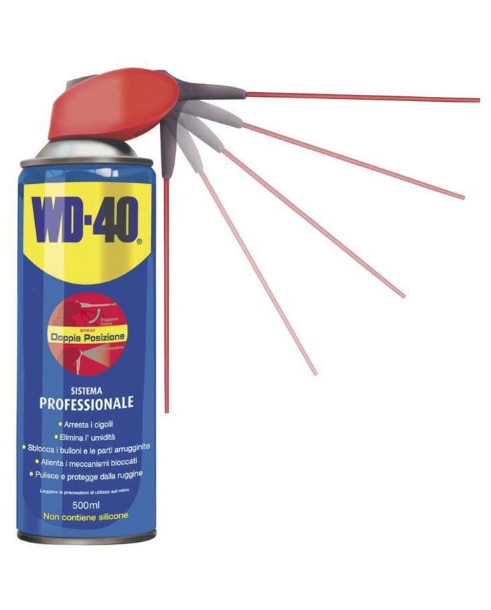 Lubrificante Spray Multiuso WD-40 Professionale 500 Ml