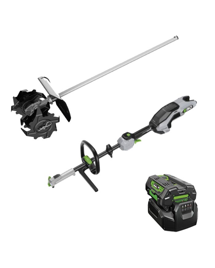 Promo Kit Gruppo Motore + Accessorio Coltivatore + Caricabatteria Standard + Batteria 2,5 Ah EGO POWER+