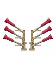 Kit Irrorazione Colonna Metal Pi Ugelli 3+3