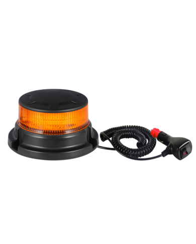 Lampeggiante A LED 12-24V, base magnetica, 18 LED, IP67 M