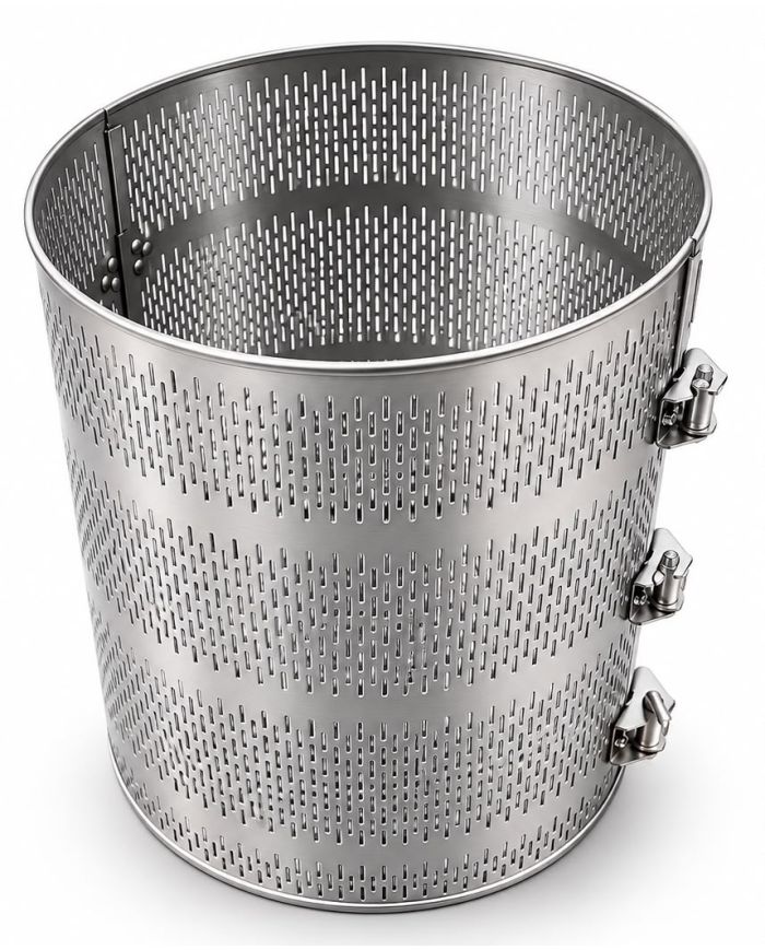 Gabbia Acciaio Inox Per Torchio da 50