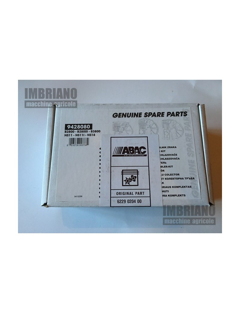 Kit collettore / raffreddamento Abac Balma Nuair