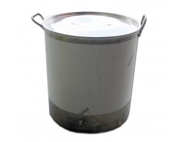 Bollitore 80 Litri con Maniche Acciaio Inox AISI 316