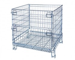 Contenitore Metallico per Bottiglie Ripieghevole