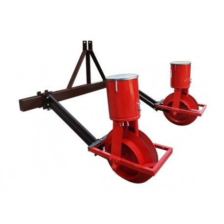 Seminatrice Doppia Fila Trainata Regolabile Attacco a Trattore Zilli