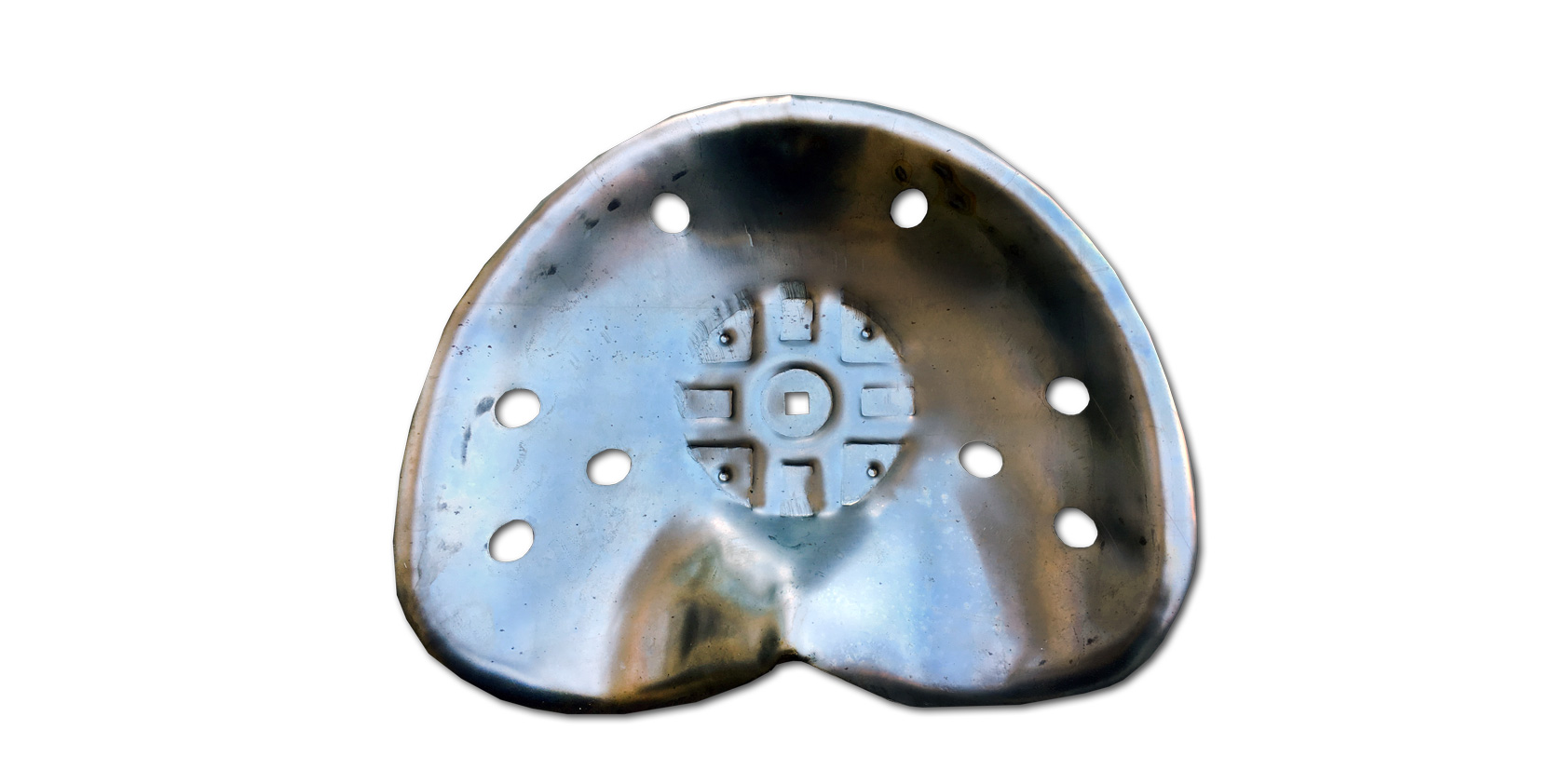 Sedile In Metallo Per Carrelli Motocoltivatori Motozappe Scavatori Motoagricole 27817534