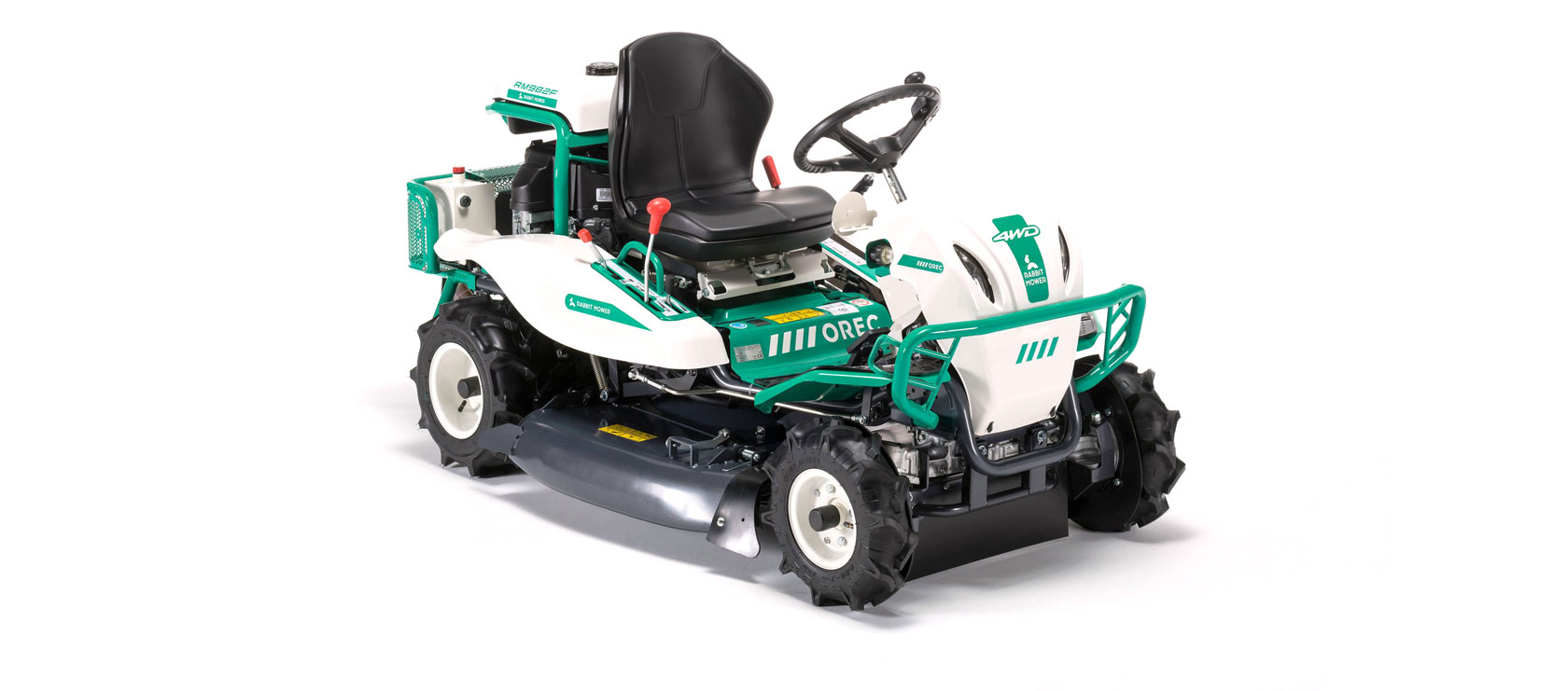 Trattorino Rasaerba Orec RM982F 4x4 Trinciaerba Kawasaki 10 width=1680