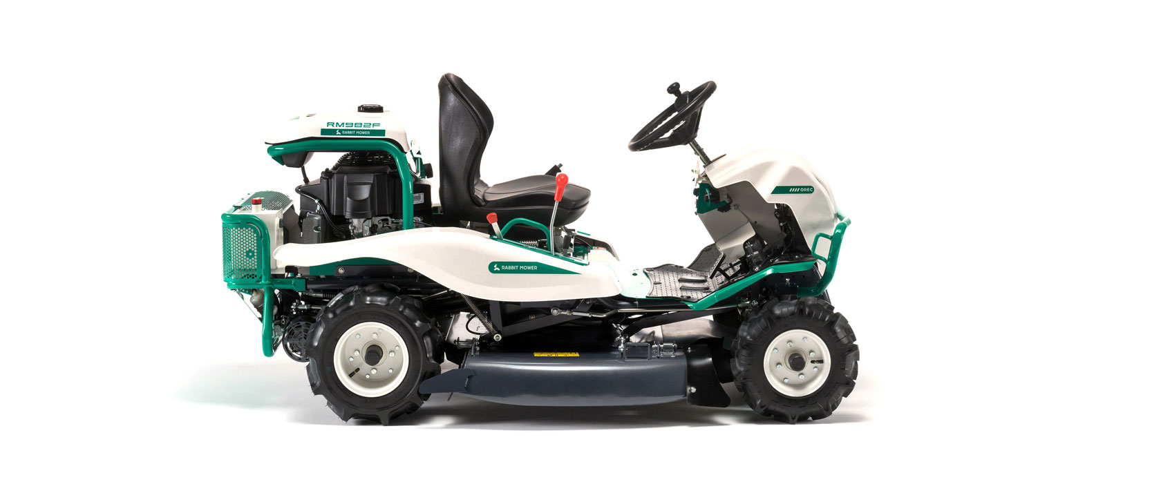 Trattorino Rasaerba Orec RM982F 4x4 Trinciaerba Kawasaki 12 width=1680