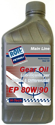 Lubrificante Gear EP 80w/90 Cambi e Differenziali
