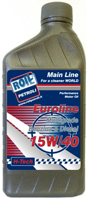 Lubrificante Euroline 15w/40 Motori Diesel e Benzina