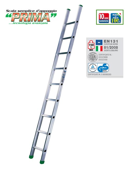 Scala 5,95 Metri Alluminio 'Prima' Modello Pesante (2)